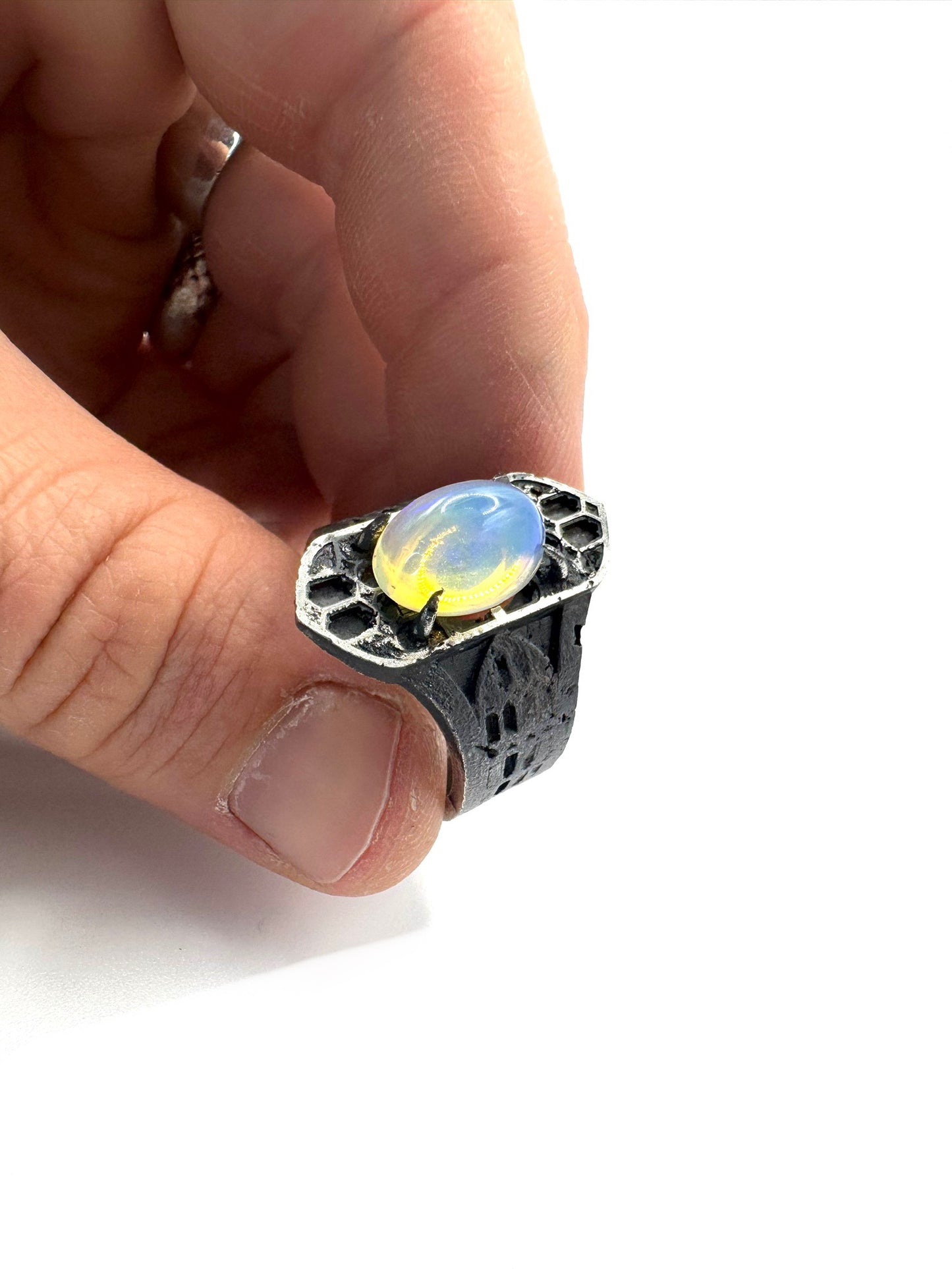 Arcane Wisdom With Opal in Sterling Silver