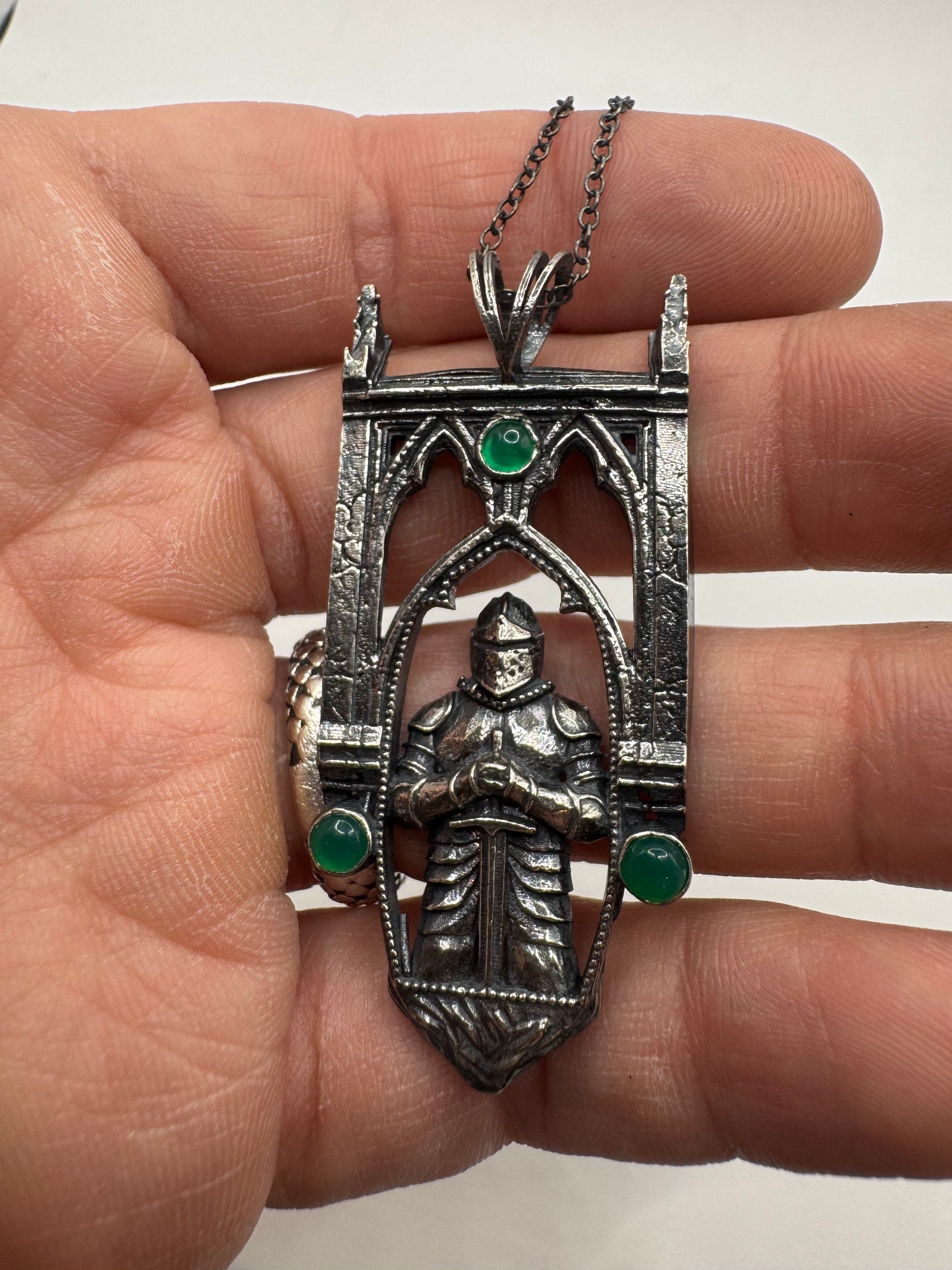 The Pendragon Pendant in Sterling Silver