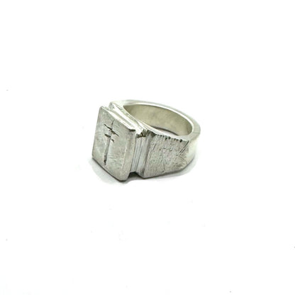 Arcane Ruin Ring in Sterling Silver - Julian The 2nd - RING - Arcane Ruin Ring in Sterling Silver