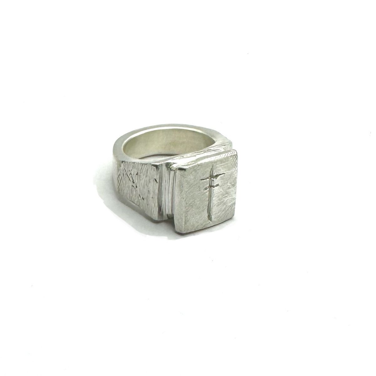 Arcane Ruin Ring in Sterling Silver - Julian The 2nd - RING - Arcane Ruin Ring in Sterling Silver