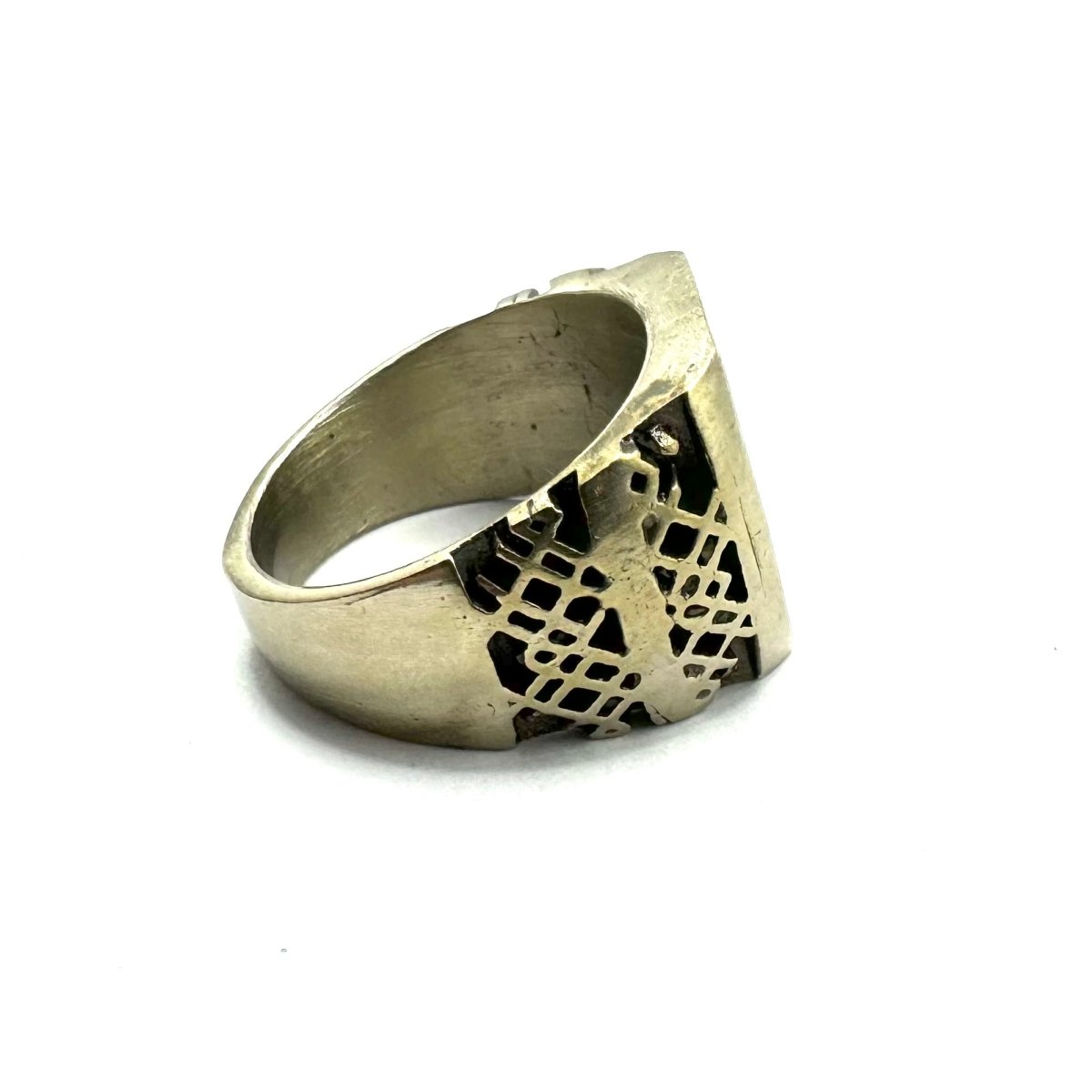 Bharat Ring in White Bronze - Julian The 2nd - RING - Bharat Ring in White Bronze