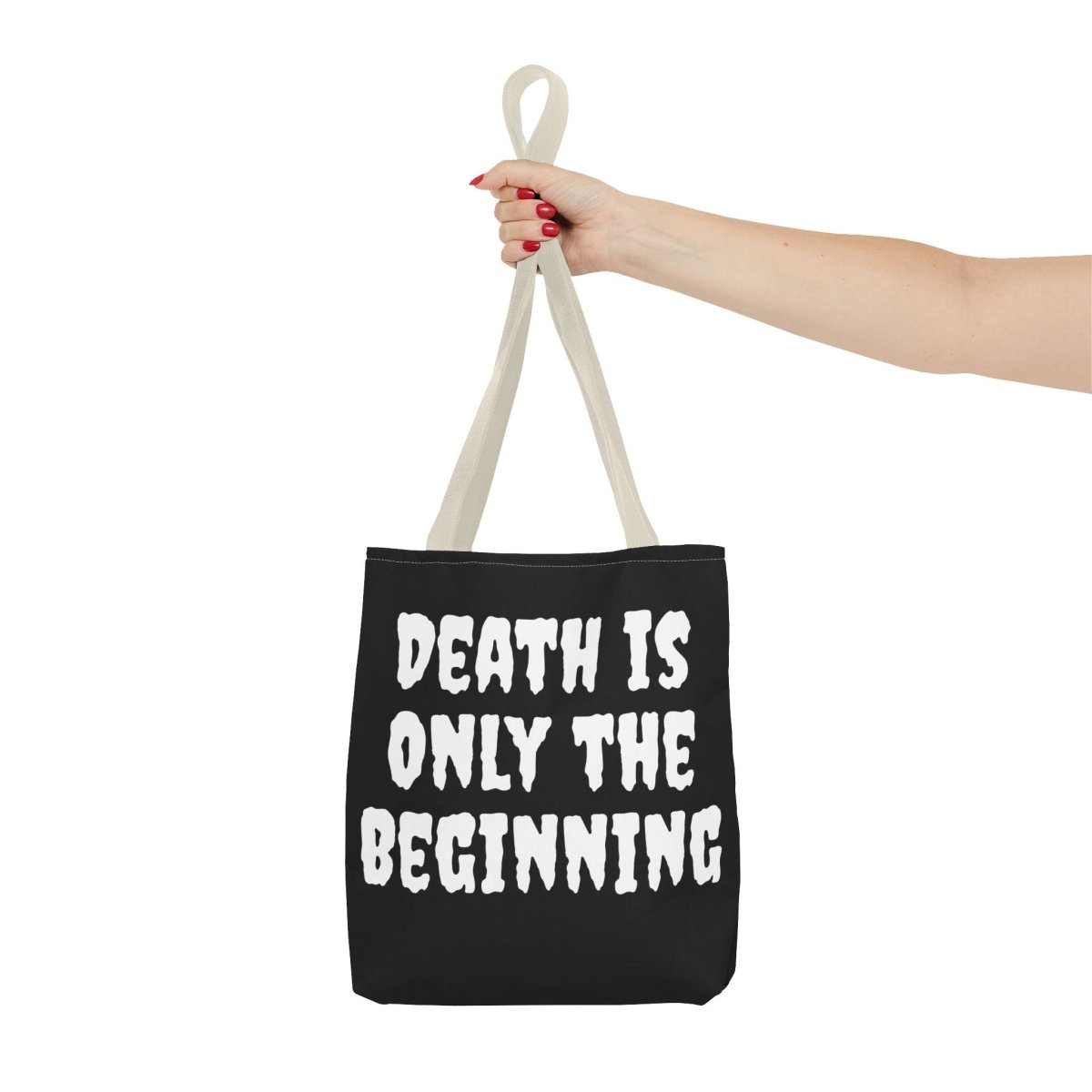 Death - Tote Bag (AOP) - Julian The 2nd - Bags - Death - Tote Bag (AOP)