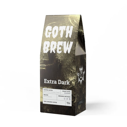 Goth Brew - Bitterroot Coffee Blend (Dark French Roast) - Julian The 2nd - Food & Beverages - Goth Brew - Bitterroot Coffee Blend (Dark French Roast)