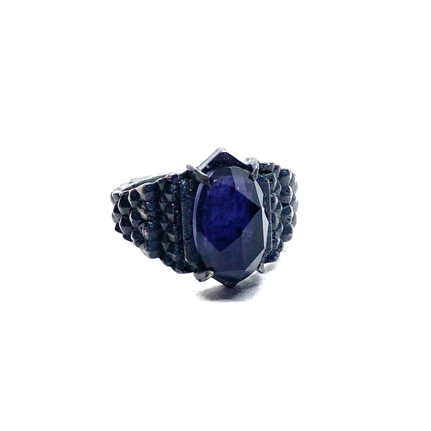 Dragon’s Claw with Iolite in Sterling Silver