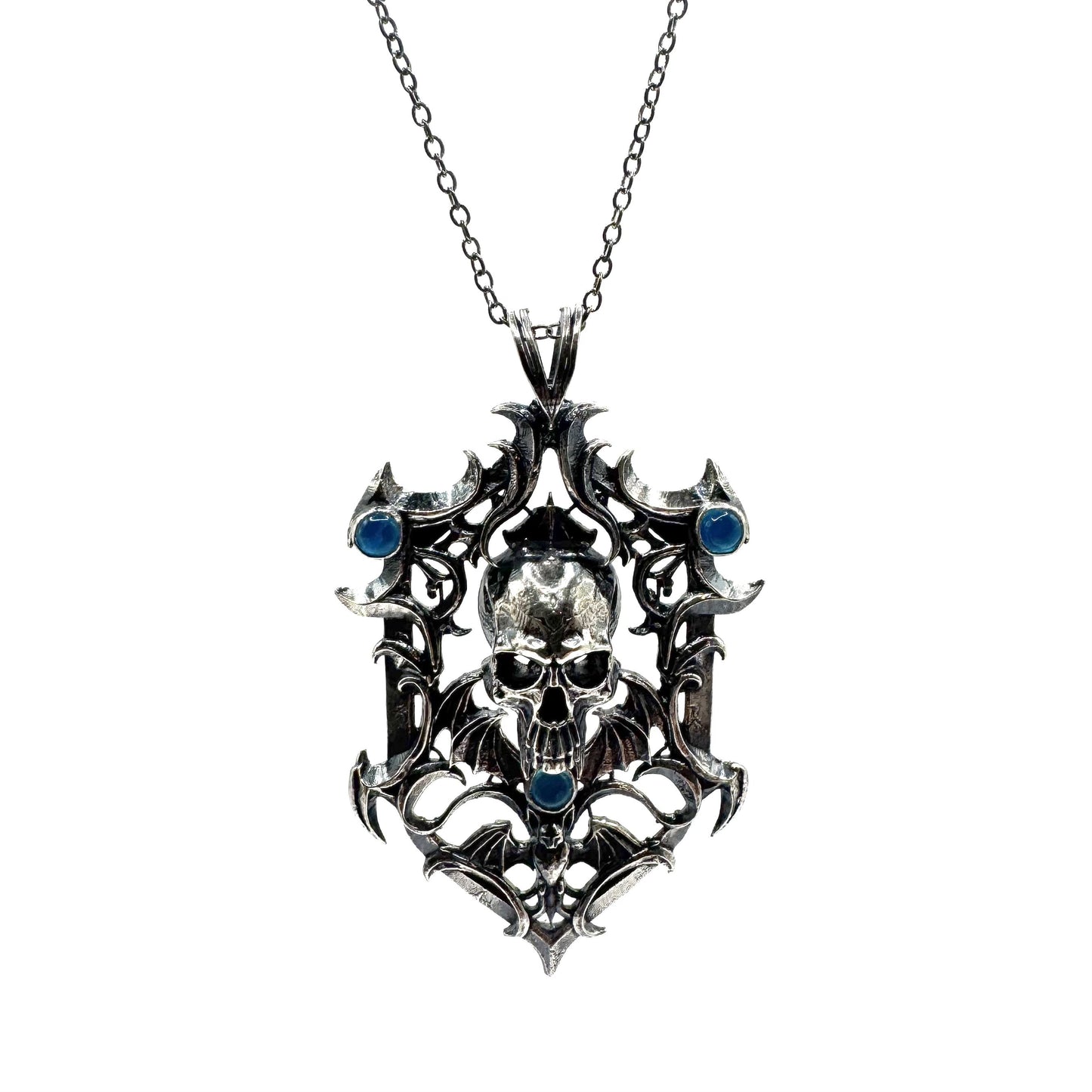 The Vampire's Tomb Pendant in Sterling Silver
