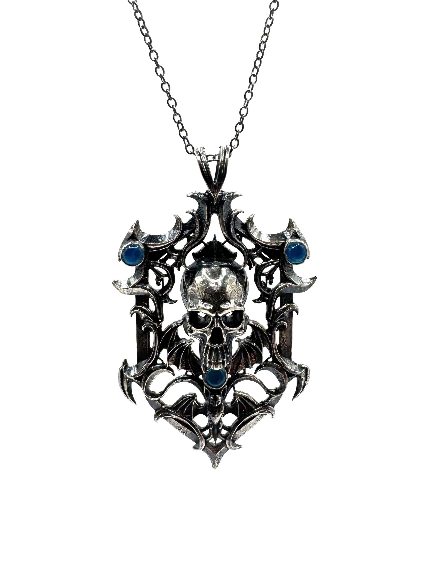 The Vampire's Tomb Pendant in Sterling Silver