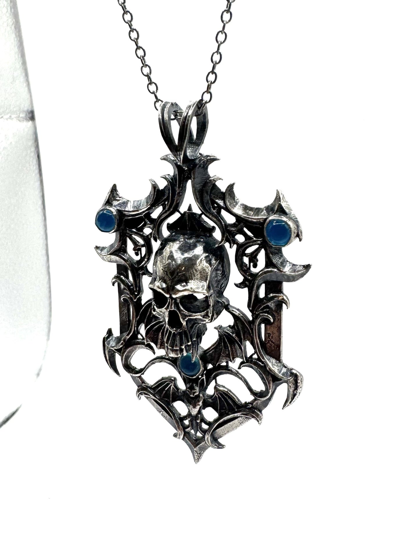 The Vampire's Tomb Pendant in Sterling Silver