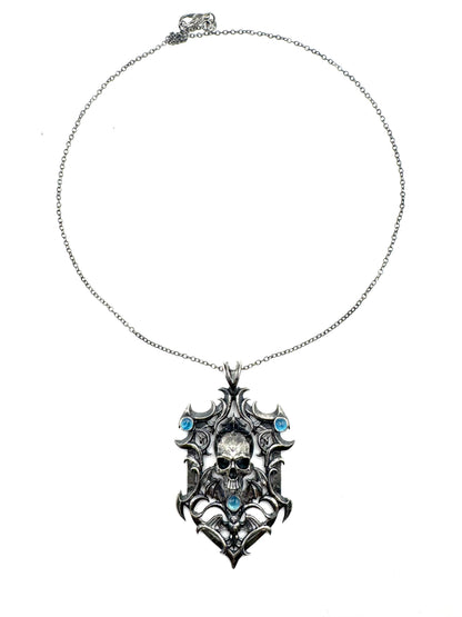 The Vampire's Tomb Pendant in Sterling Silver