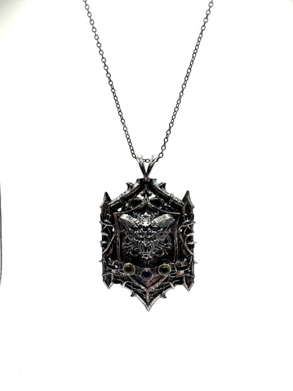 Abaddon's Effigy Pendant in Sterling Silver