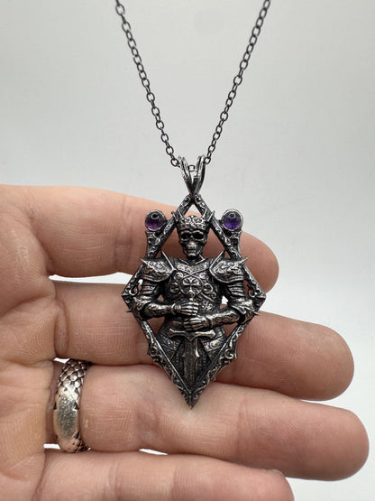 The Usurper Pendant in Sterling Silver