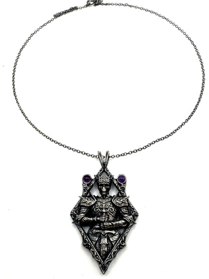 The Usurper Pendant in Sterling Silver