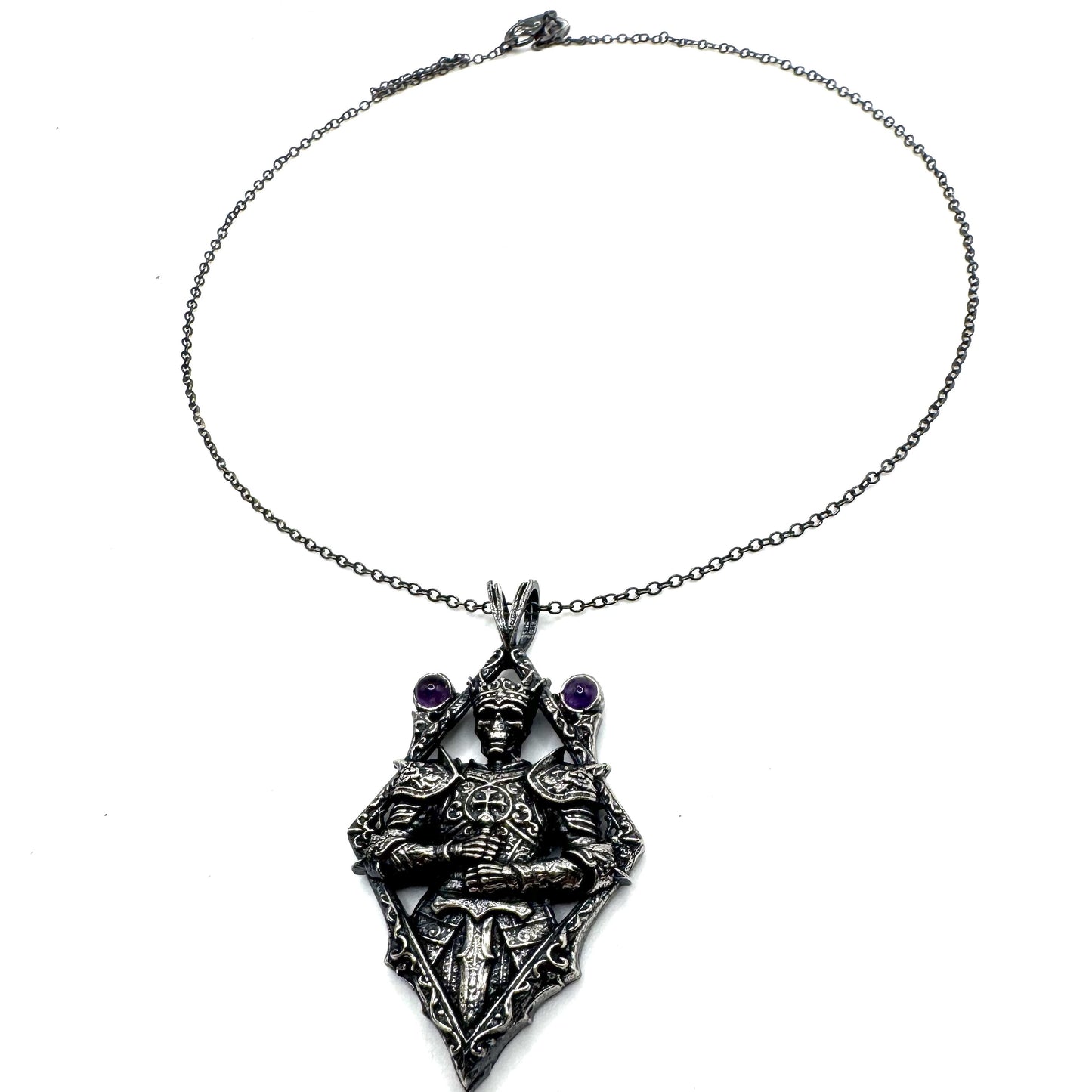 The Usurper Pendant in Sterling Silver