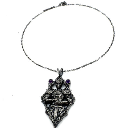 The Usurper Pendant in Sterling Silver