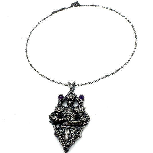 The Usurper Pendant in Sterling Silver