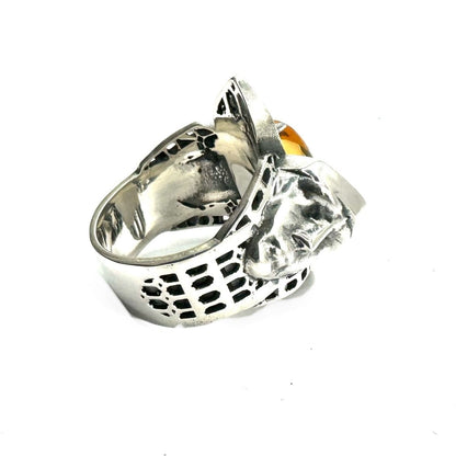 Inquisitor Ring In Sterling Silver - Julian The 2nd - RING - Inquisitor Ring In Sterling Silver