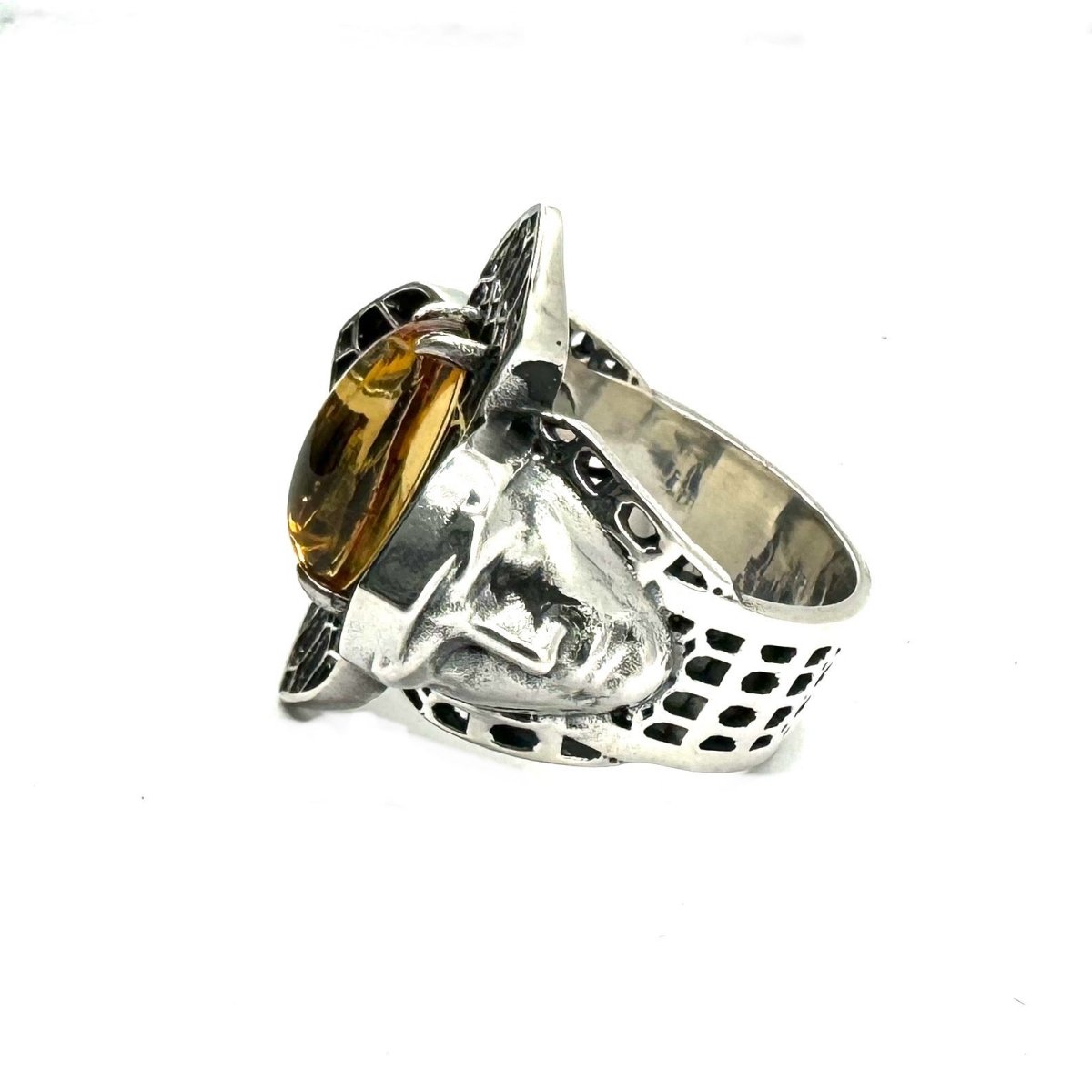 Inquisitor Ring In Sterling Silver - Julian The 2nd - RING - Inquisitor Ring In Sterling Silver