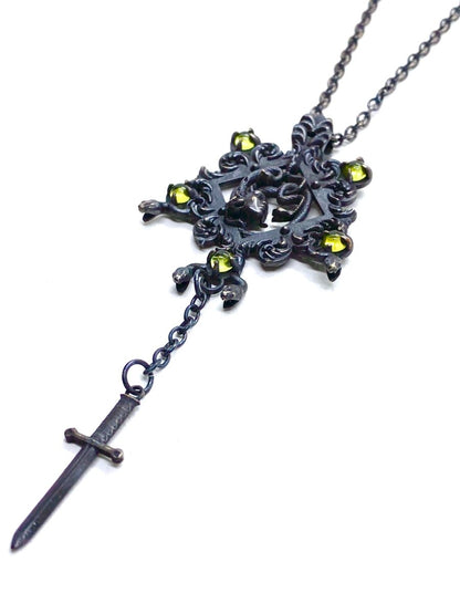 Medusa's Ancient Shrine Necklace - Julian The 2nd - Necklaces - Medusa's Ancient Shrine Necklace