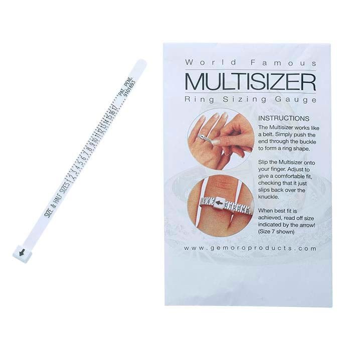 Multi - Sizer Adjustable Finger Gauge - Julian The 2nd - Multi - Sizer Adjustable Finger Gauge