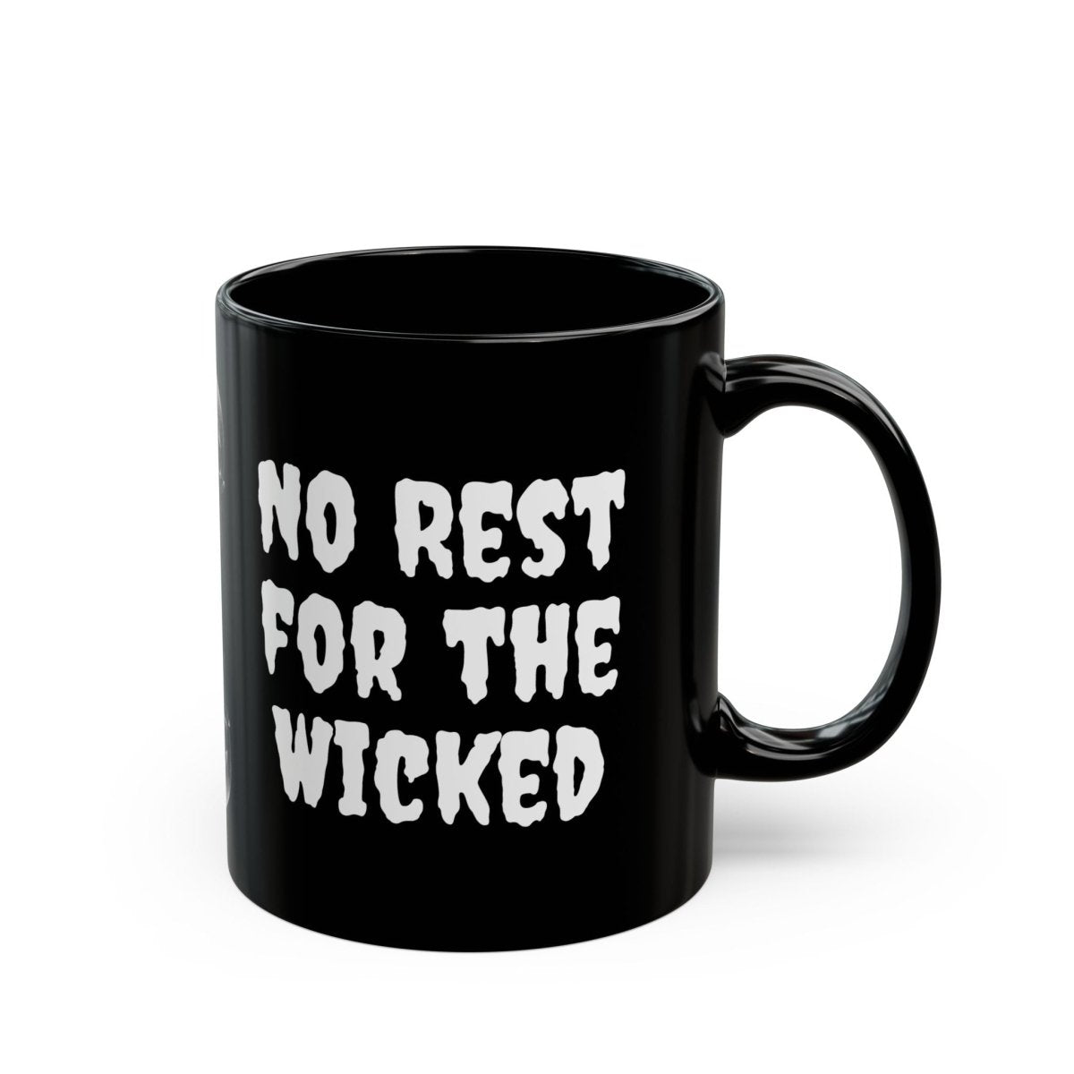 No Rest for the Wicked - Black Mug - Julian The 2nd - Mug - No Rest for the Wicked - Black Mug