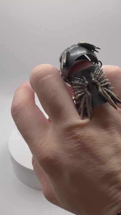 Angelus Bronze Armor Ring