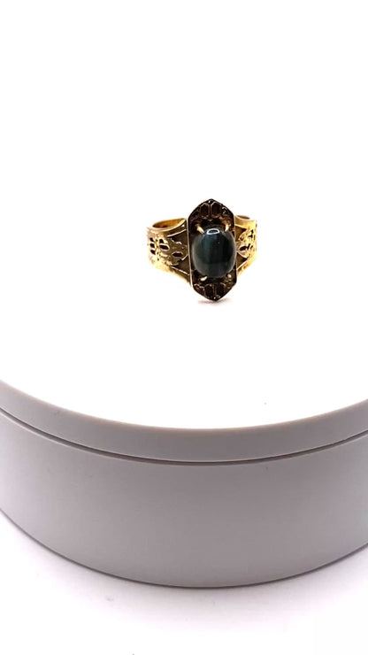 Paragon Bronze Labradorite Gothic Ring