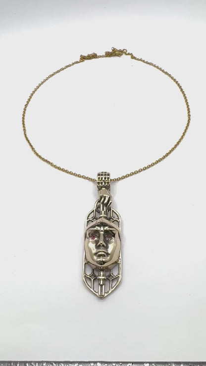 Effigy Bronze Necklace