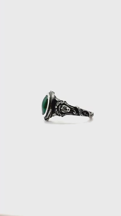 PREORDER - Medusa’s Refuge Ring in Sterling Silver