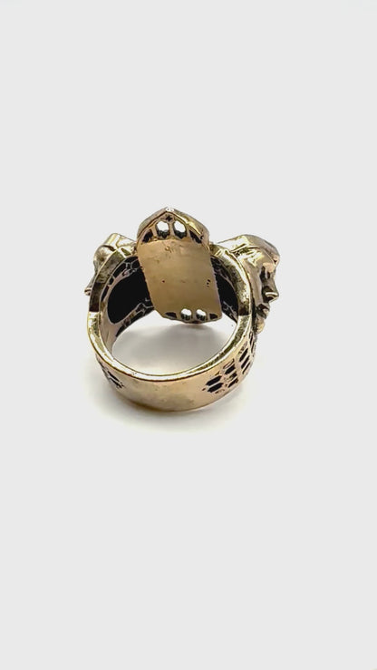 Inquisitor Ring In Bronze