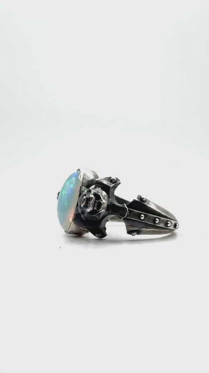 Arken Ring in Sterling Silver