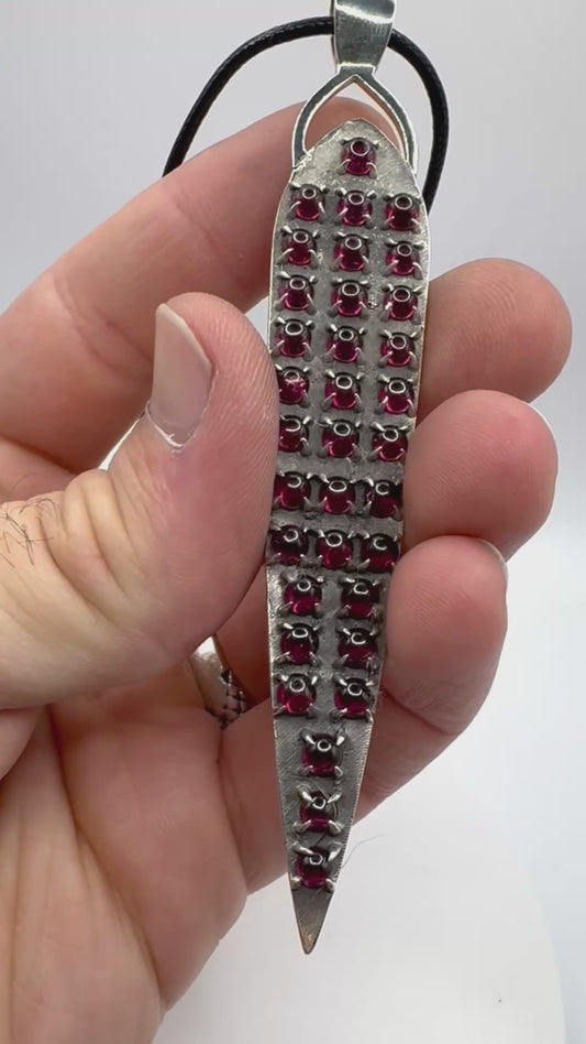 Vampire’s Undoing in Sterling and Garnet