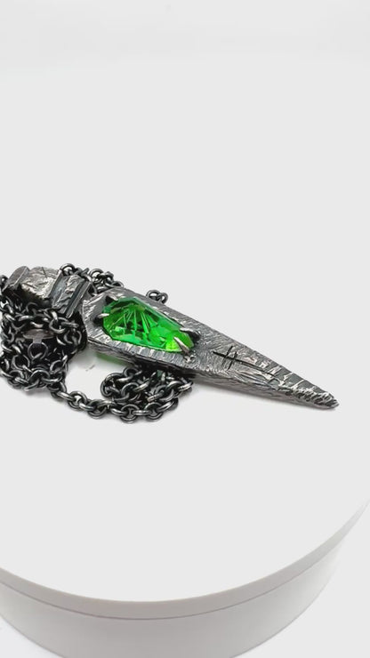 Bridewell Brutalist Necklace in Sterling Silver