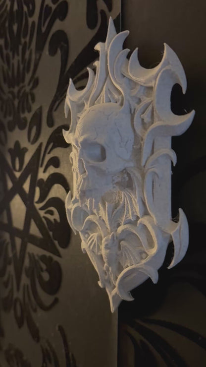 Dracula Skull Wall Mount