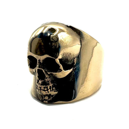 Ring of Eldritch Power Skull Ring in Bronze - Julian The 2nd - RING - Ring of Eldritch Power Skull Ring in Bronze