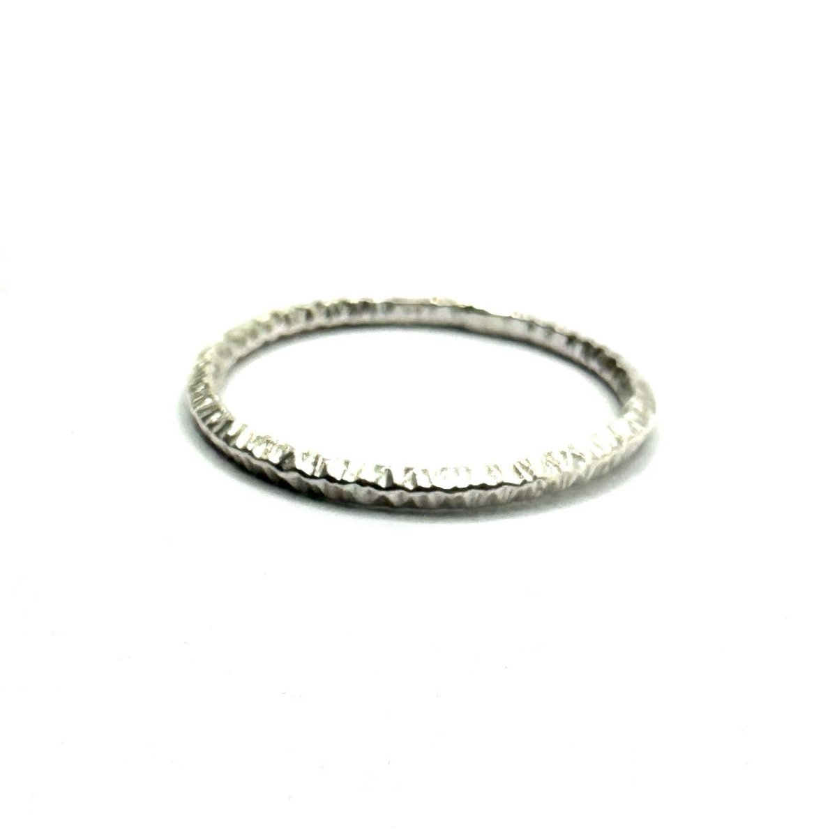 Stacker Ring Sterling Silver - Julian The 2nd - Stacker Ring Sterling Silver