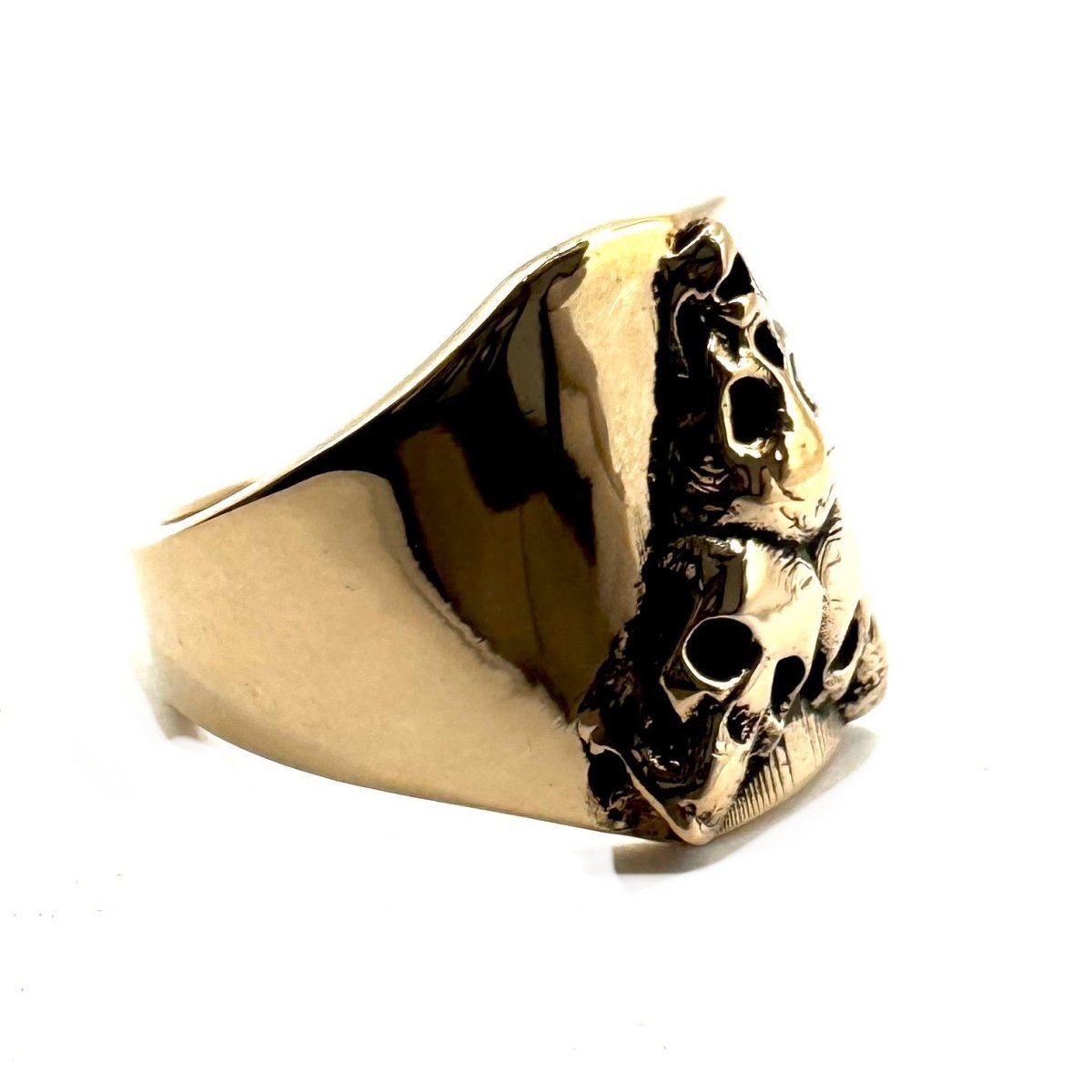 The Fates Skull Ring in Bronze - Julian The 2nd - RING - The Fates Skull Ring in Bronze