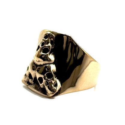 The Fates Skull Ring in Bronze - Julian The 2nd - RING - The Fates Skull Ring in Bronze