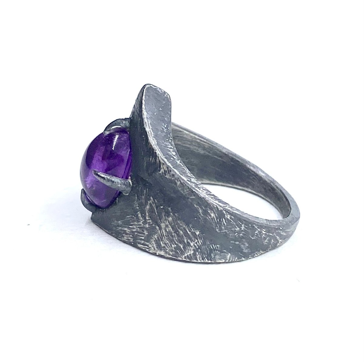 Witch's Ring Sterling Silver - Julian The 2nd - STONE RING - Witch's Ring Sterling Silver