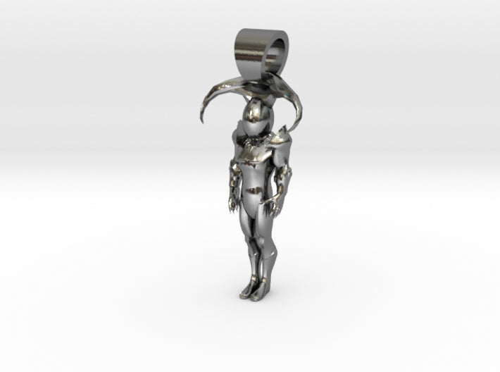 Cernunnos Figure Pendant 3d printed