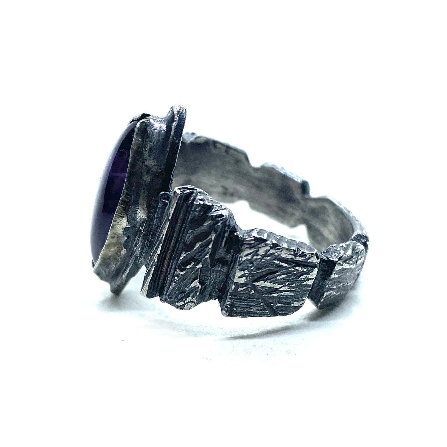 Warlock’s Amethyst Ring Sterling Silver